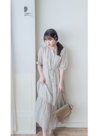 Babybreath Dress 滿天星飄逸雪紡連身裙/ DS9867