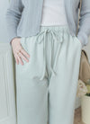 Ally Banding Pants 全橡筋顯瘦彈性棉仿西褲棉褲/ PT8455