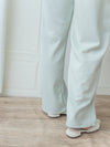 Ally Banding Pants 全橡筋顯瘦彈性棉仿西褲棉褲/ PT8455
