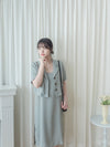 Casual Elegant Set 西裝外套吊帶裙套裝/ SE8074