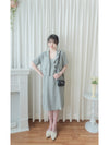 Casual Elegant Set 西裝外套吊帶裙套裝/ SE8074