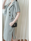 Casual Elegant Set 西裝外套吊帶裙套裝/ SE8074