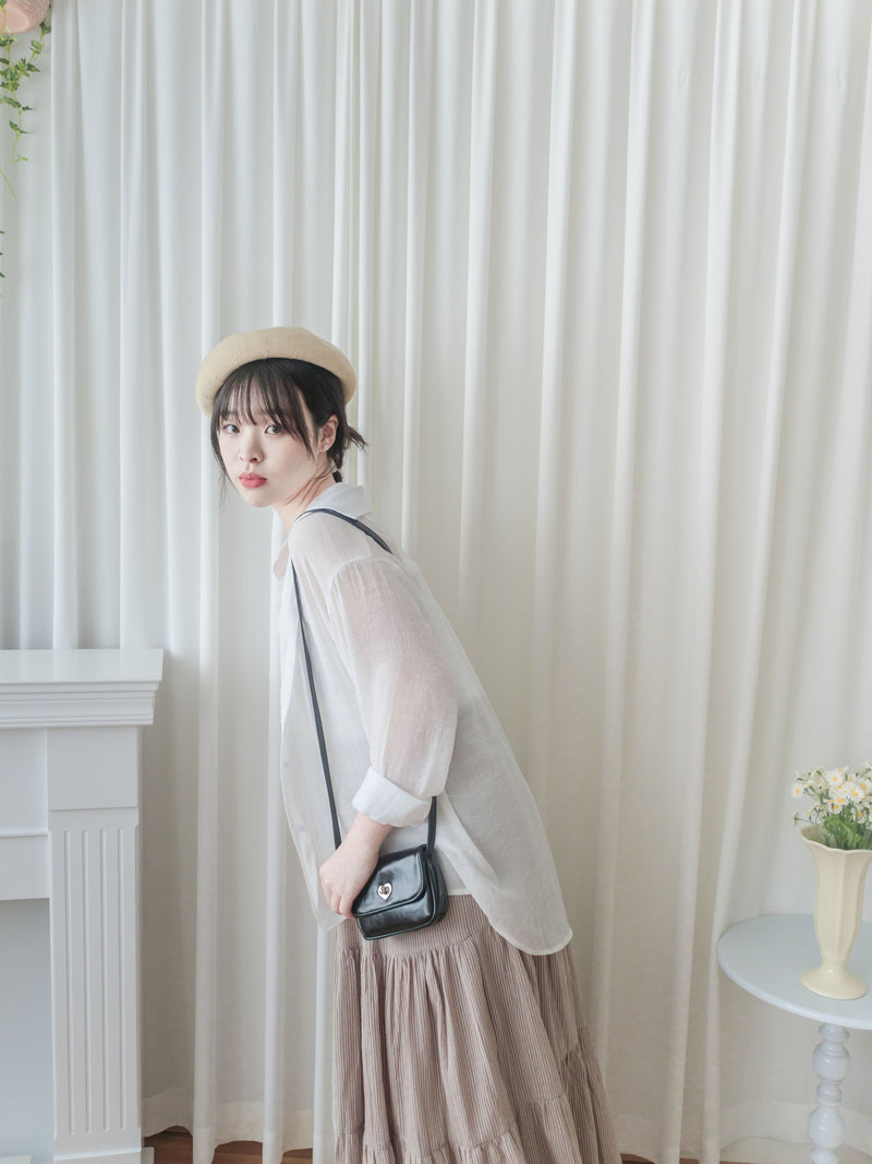 Vest Set 雙層吊帶外套套裝/ TP9140 (blue sold out)