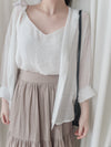 Vest Set 雙層吊帶外套套裝/ TP9140 (blue sold out)