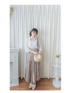 Vest Set 雙層吊帶外套套裝/ TP9140 (blue sold out)