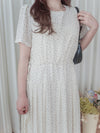 Adore Dress 心形印花腰下百摺裙擺連身裙/ DS9876
