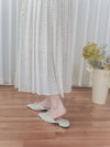 Adore Dress 心形印花腰下百摺裙擺連身裙/ DS9876