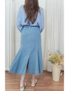 Vest Set 雙層吊帶外套套裝/ TP9140 (blue sold out)