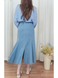 Vest Set 雙層吊帶外套套裝/ TP9140 (blue sold out)