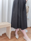 Square Collar Dress 麻棉方領修腰顯瘦連身裙/ DS9888 (aliceblue sold out)
