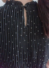 Snowdot 花邊圓領細褶飄逸雪點 Dress/ DS9893