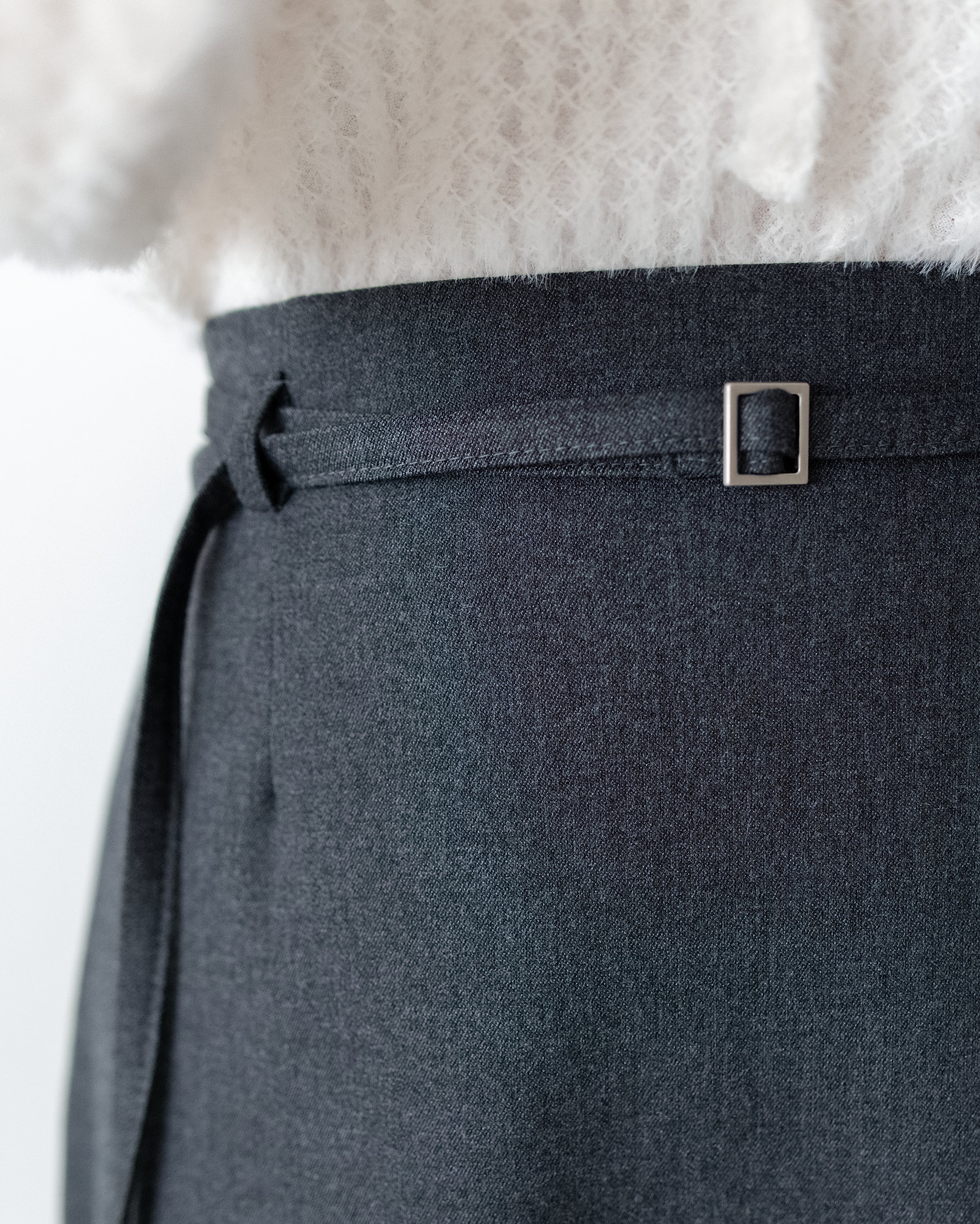 Belted Tailored Skirt 西裝挺感腰帶A形半裙/ SK8927 (Pre-order 2月5日截單)