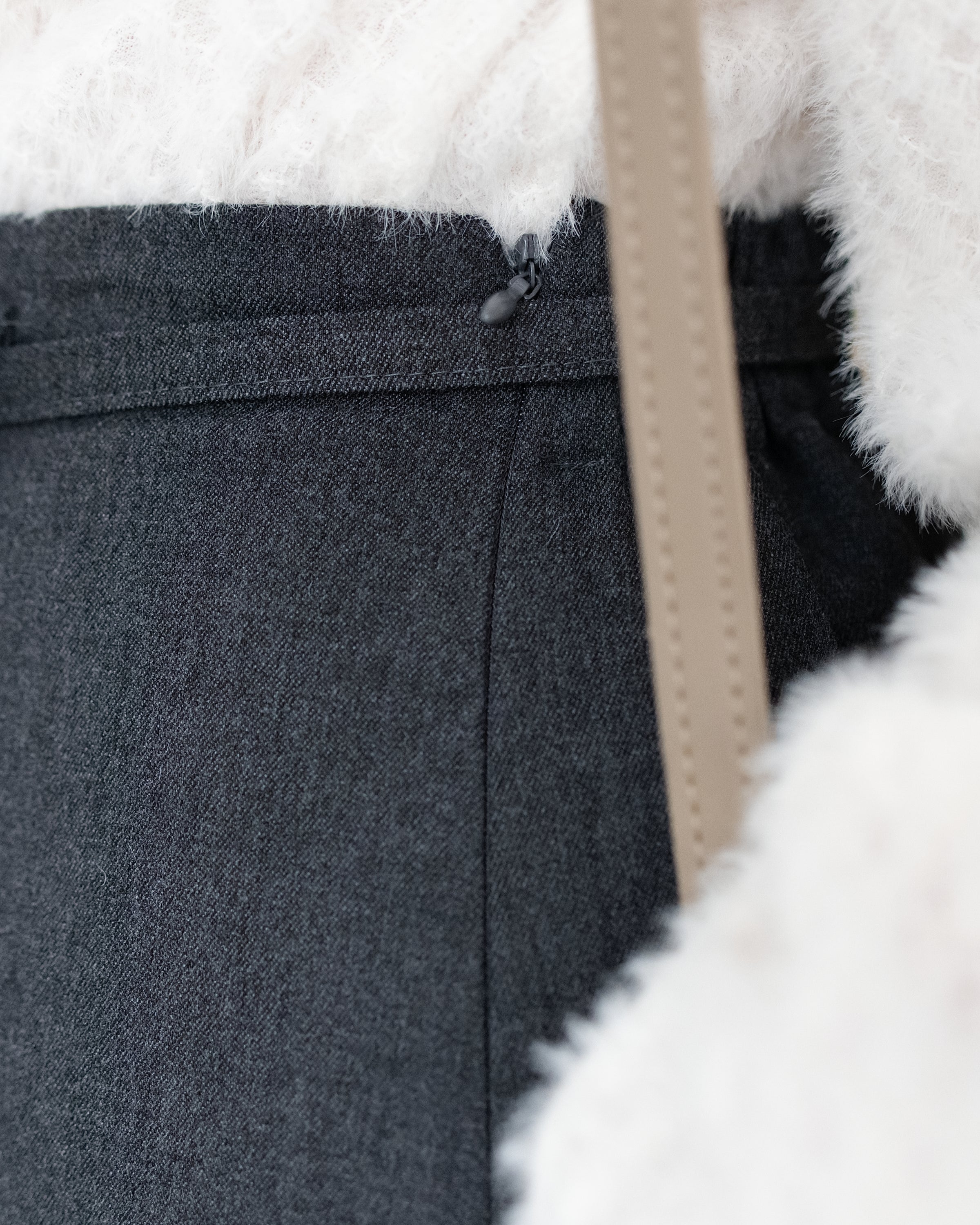 Belted Tailored Skirt 西裝挺感腰帶A形半裙/ SK8927 (Pre-order 2月5日截單)