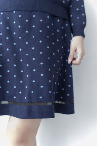 [Style 4] Polka Dot Knit Set 小圓點針織通花邊線精緻套裝/ SE8107（優惠至 2月13日）