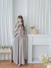 Sophie 涼感皺摺衣領闊腳兩件套 SET/ SE8076 (pre-order beige)