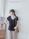 Comfy Yet Chic 極舒適柔軟棉質假兩件上衣 Tee/ TP9143