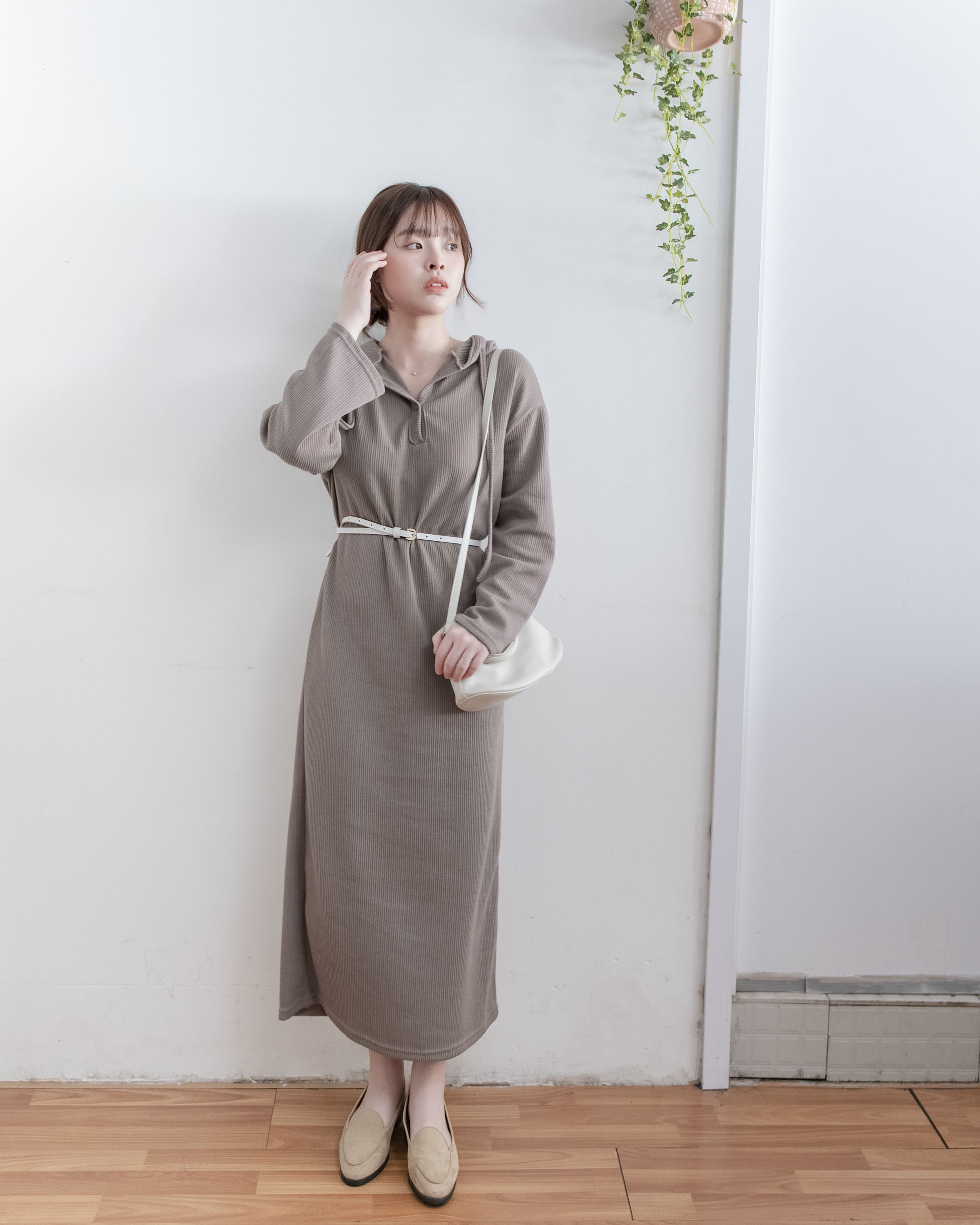 Alice Daily Dress 質感暗紋隨性連身裙/ DS1077