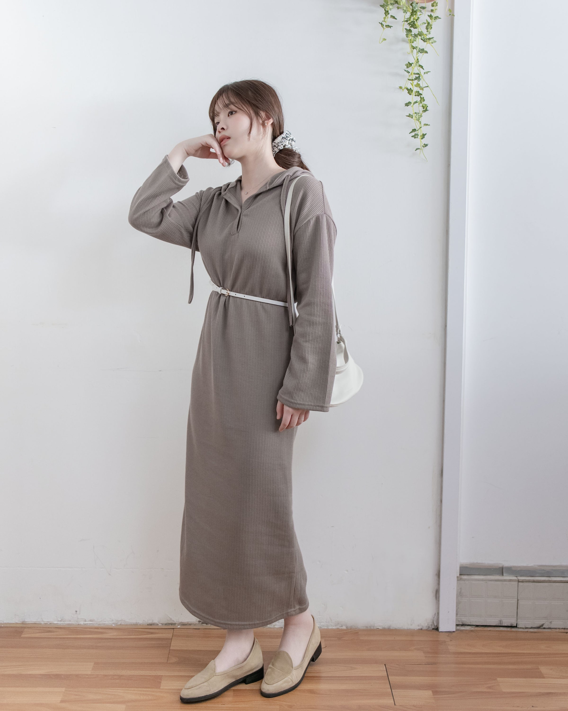 Alice Daily Dress 質感暗紋隨性連身裙/ DS1077