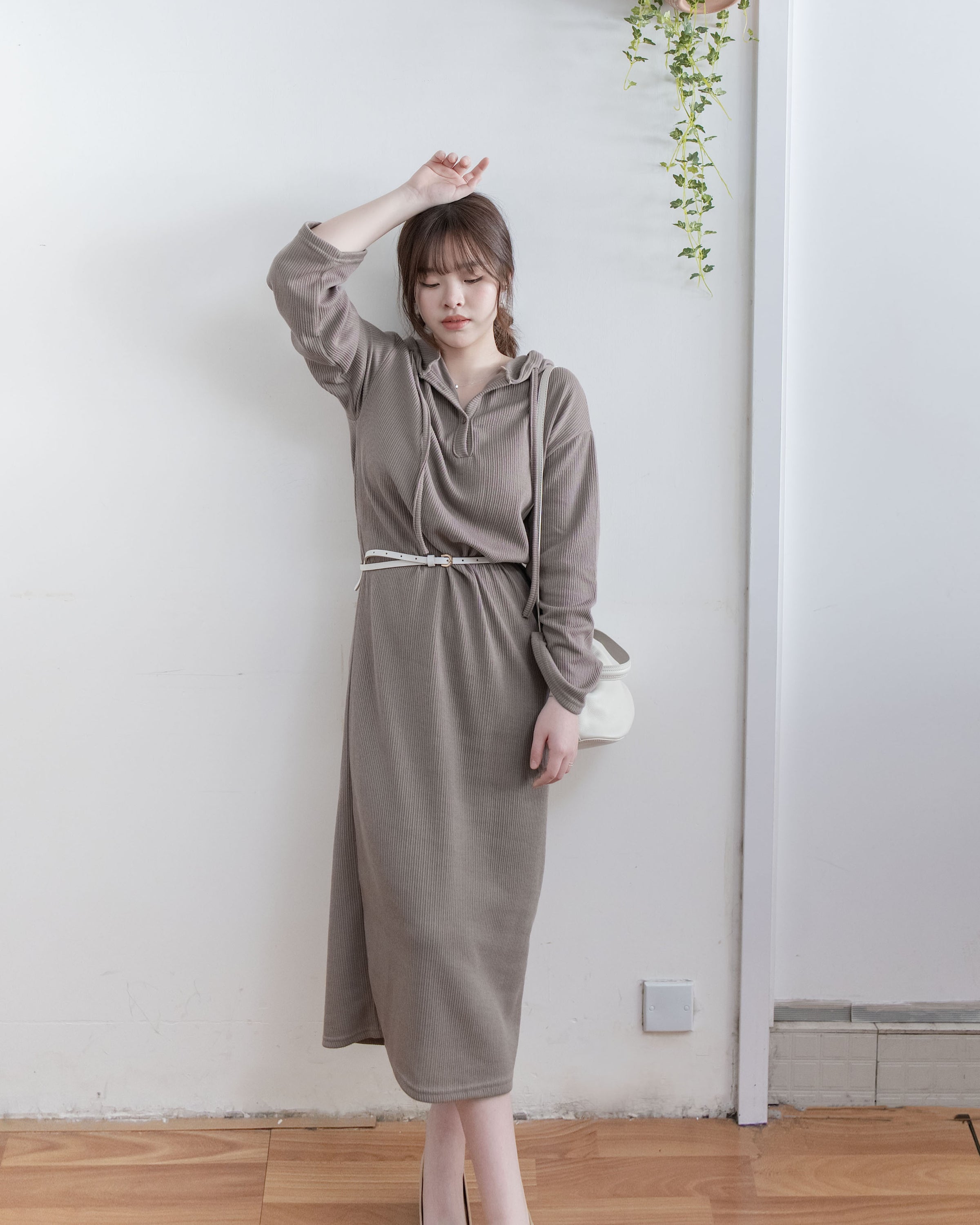 Alice Daily Dress 質感暗紋隨性連身裙/ DS1077