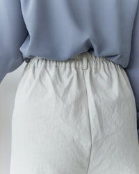 Stitched-Line Pants 棉質立體車線顯瘦寬腿西褲/ PT8477 (pre-order black)