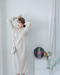 Alice Daily Dress 質感暗紋隨性連身裙/ DS1077