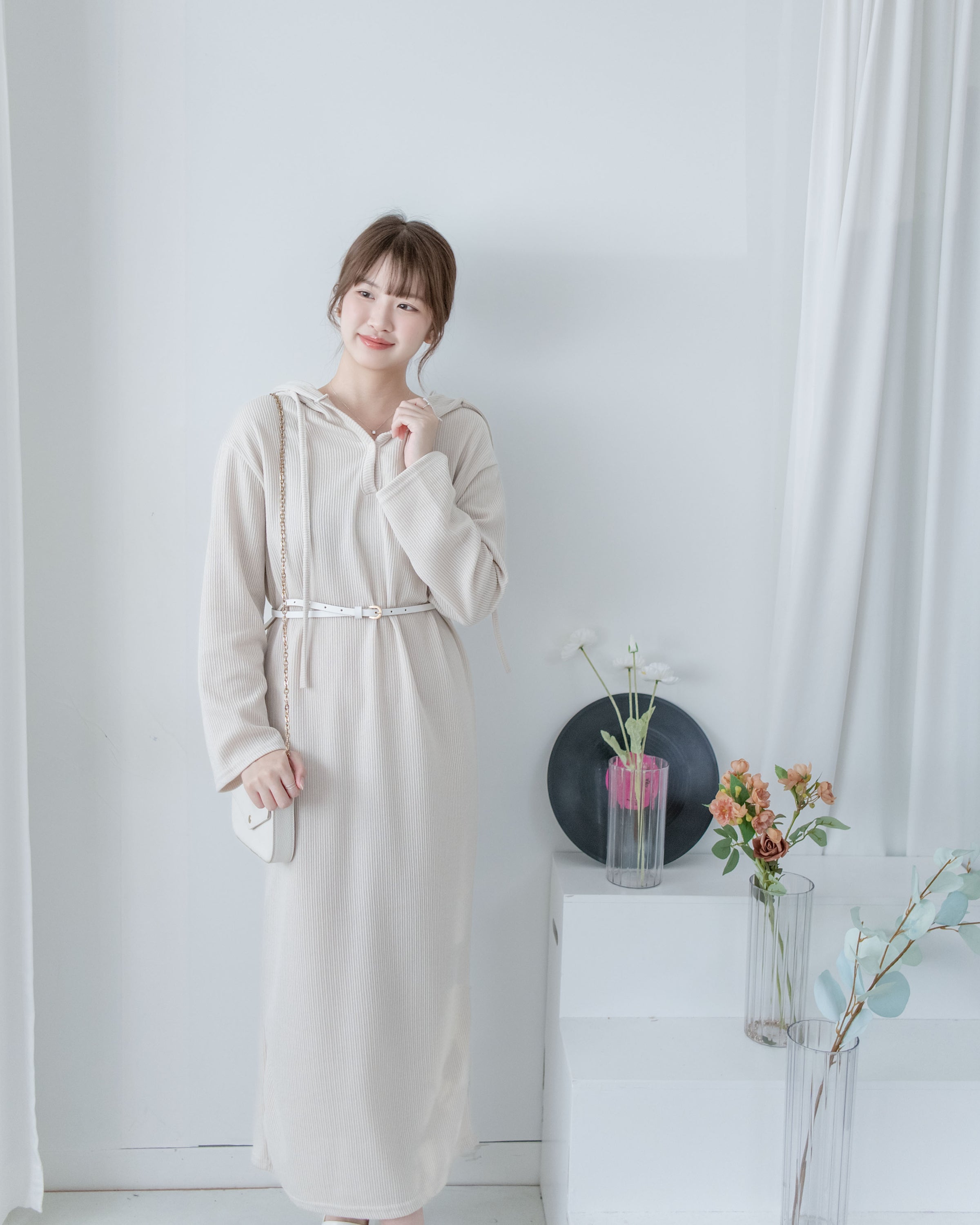 Alice Daily Dress 質感暗紋隨性連身裙/ DS1077