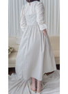 （肩帶可調) Alice 吊帶V領皺褶衣身連身裙 Dress/ DS9900