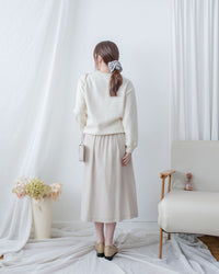 Ethic Embroidered  Pullover 輕復古民族刺繡彈性衛衣/ TP9210