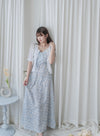 〔夏日百搭〕Lace Collar 空氣感蕾絲領口上衣或外套 Top/ TP9155 (Skyblue/Navy soldout)