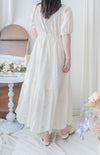 Daisy Lace Dress 夏日鑲空通花連裡布連身裙/ DS9914