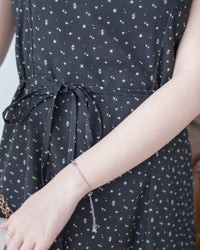 Floral Vest Dress 質感清新減齡碎花顯瘦吊帶長裙/ DS1088