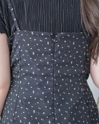 Floral Vest Dress 質感清新減齡碎花顯瘦吊帶長裙/ DS1088