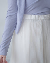 Asymmetric Veil Skirt 彈性腰身不規則層次紗裙/ SK8935