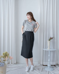 French Embroidery Tee 法式質感筆觸心形刺繡T恤/ TP9215
