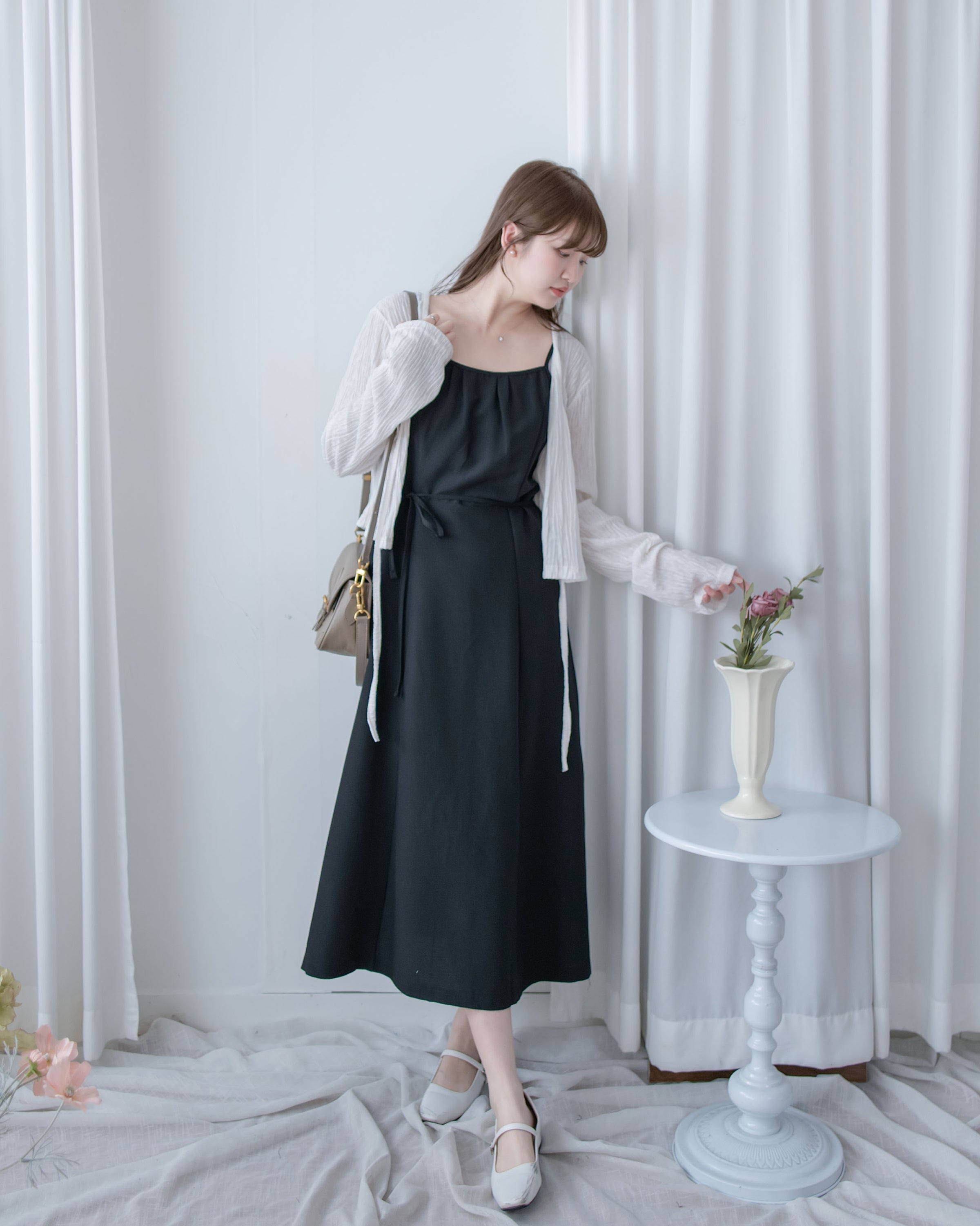 Cloud Touch Cardigan 防皺雲感皺褶顯瘦綁帶外套/ TP9214 (pre-order)