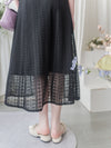 Vest Lace Dress 修身顯瘦蕾絲方領背心裙/ DS9946 (pre-order white)