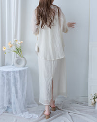 Vest Dress Set 輕盈紋理吊帶連身裙套裝/ SE8110