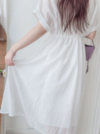 Delight Lace Dress  仿蕾絲印花連身裙/外套 /DS9952