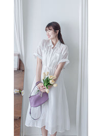 Delight Lace Dress  仿蕾絲印花連身裙/外套 /DS9952