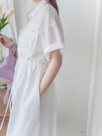 Delight Lace Dress  仿蕾絲印花連身裙/外套 /DS9952