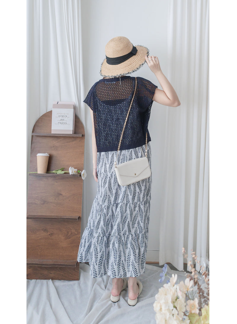 Summer Knit Cardigan 細緻織紋上衣或外套/ TP9166