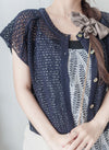 Summer Knit Cardigan 細緻織紋上衣或外套/ TP9166