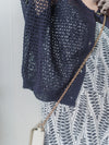 Summer Knit Cardigan 細緻織紋上衣或外套/ TP9166