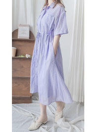 Delight Lace Dress  仿蕾絲印花連身裙/外套 /DS9952