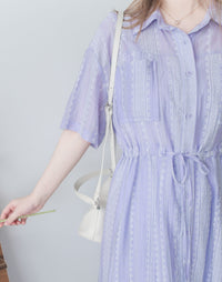 Delight Lace Dress  仿蕾絲印花連身裙/外套 /DS9952