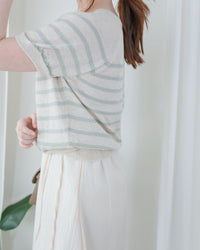 Ribbon Knot Pleated Skirt 側蝴蝶結顯瘦褶疊流線質感傘裙/ SK8939