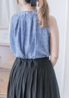 Ribbon Flowing Dress 微光澤輕盈飄逸絲帶裙/ SK8897 (black/white sold out)