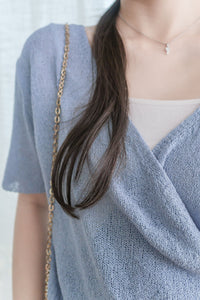 Wrap Knit Top 日常優雅針織綁帶上衣/ TP9174