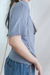 Wrap Knit Top 日常優雅針織綁帶上衣/ TP9174