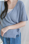 Wrap Knit Top 日常優雅針織綁帶上衣/ TP9174